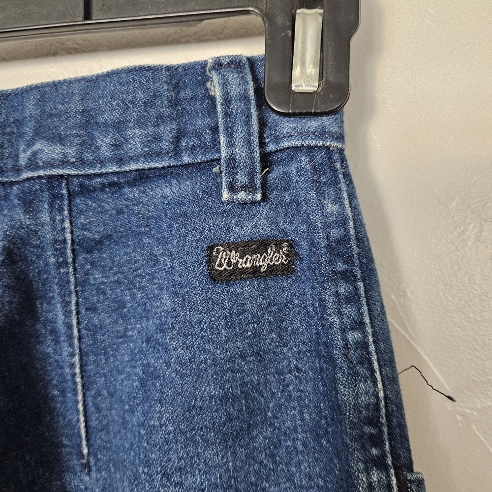 Silver Lake Wrangler Vintage Women's 5/6x36 High-Waisted Button-Fly Blue Jeans - Picture 6 of 8